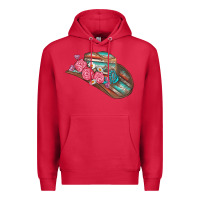 Cardinal cowboy hat Premium Hoodie - AdoDesignShop