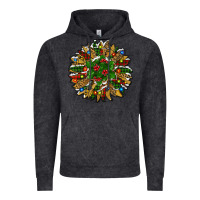 Vintage Black new year sunflower Vintage Hoodie - RanaPortraitStore
