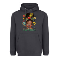 Smoke math teacher life afro messy bun Heavyweight Hoodie - NancyCooperArtShop