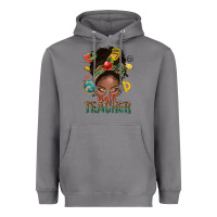 Storm math teacher life afro messy bun Heavyweight Hoodie - NancyCooperArtShop