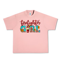Salmon firefighter son girl Urban Heavy Tee - HRA Design Shop
