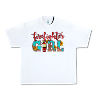 White firefighter son girl Urban Heavy Tee - HRA Design Shop