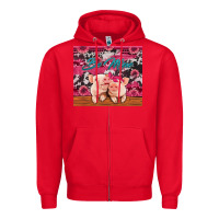 Red be mine valentine's day pigs Zipper Hoodie - Jasminsmagicworld