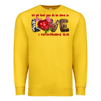 Lemon let all that you do be done in love i corinthians Premium Sweatshirt - NancyCooperArtShop
