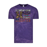 Cloud Purple I'm Not Just A Daddy's Little Girl Vintage Tee - CowhideDigitalArt