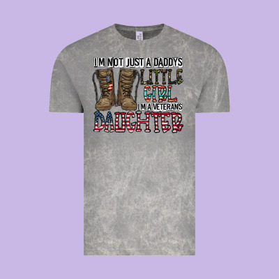 I'm Not Just A Daddy's Little Girl Vintage Tee Designed By Cowhidedigitalart