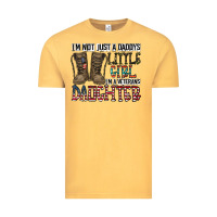 Vintage Mustard I'm Not Just A Daddy's Little Girl Vintage Tee - CowhideDigitalArt