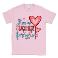 Bubblegum Pink i'm a sucker for you Classic Tee - JahusDesignShop