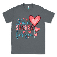 Charcoal Heather i'm a sucker for you Classic Tee - JahusDesignShop