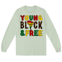 Matcha young black and free Long Sleeve Tee - Artiststas