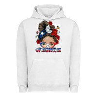 Pigment Lunar Rock Puerto Rico messy bun Urban Hoodie - NancyCooperArtShop