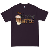 Plum but first coffee Premium Tee - BarkalooDesign