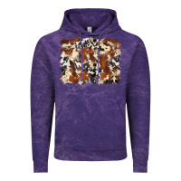 Cloud Purple cowhide background Vintage Hoodie - Zillion Design Studio