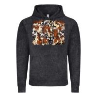 Vintage Black cowhide background Vintage Hoodie - Zillion Design Studio