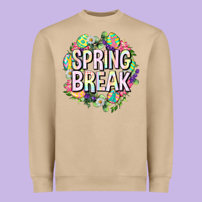Spring Break Easter Heavyweight Sweatshirt Designed By Neo Western
