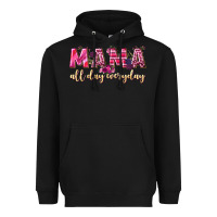 Black mama all day everyday Heavyweight Hoodie - NancyCooperArtShop
