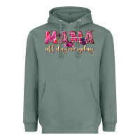 Sage mama all day everyday Heavyweight Hoodie - NancyCooperArtShop