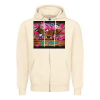 Sandshell be mine valentine's day cow Zipper Hoodie - Jasminsmagicworld