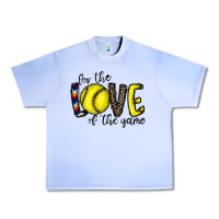 Grape Ice for the love of the game softball Urban Heavy Tee - CowhideDigitalArt