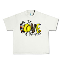 Pistachio for the love of the game softball Urban Heavy Tee - CowhideDigitalArt