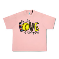 Salmon for the love of the game softball Urban Heavy Tee - CowhideDigitalArt