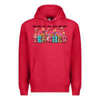 Cardinal teach them love them watch them grow teacher Premium Hoodie - Artiststas