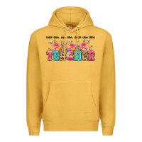 Mustard teach them love them watch them grow teacher Premium Hoodie - Artiststas