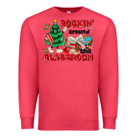 Rockin Around The Classroom Premium Sweatshirt | Teevron