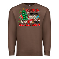 Chestnut rockin around the classroom Premium Sweatshirt - MaliasSmallBusiness
