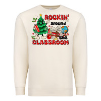Sandshell rockin around the classroom Premium Sweatshirt - MaliasSmallBusiness