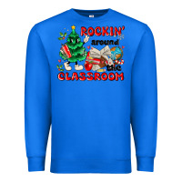 True Royal rockin around the classroom Premium Sweatshirt - MaliasSmallBusiness