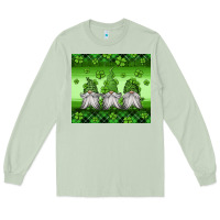 Matcha st patricks gnomes Long Sleeve Tee - Jasminsmagicworld