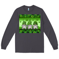 Smoke st patricks gnomes Long Sleeve Tee - Jasminsmagicworld