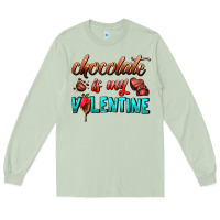 Matcha chocolate is my valentine Long Sleeve Tee - AdoDesignShop