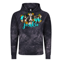 Cloud Black cow junkie Vintage Hoodie - Zillion Design Studio
