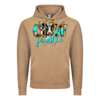 Vintage Coffee cow junkie Vintage Hoodie - Zillion Design Studio