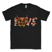 Black highland cow love Classic Tee - JahusDesignShop