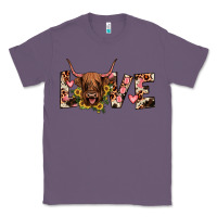 Lavender highland cow love Classic Tee - JahusDesignShop