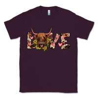 Plum highland cow love Classic Tee - JahusDesignShop
