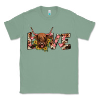 Sage highland cow love Classic Tee - JahusDesignShop