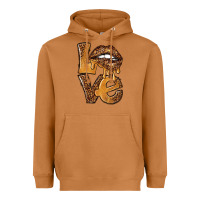 Meerkat love leopard with lips Heavyweight Hoodie - NancyCooperArtShop
