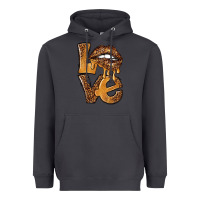 Smoke love leopard with lips Heavyweight Hoodie - NancyCooperArtShop
