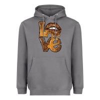 Storm love leopard with lips Heavyweight Hoodie - NancyCooperArtShop