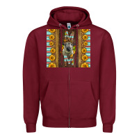Burgundy Western Hampshire Sheep Mom Zipper Hoodie - LillyAllenDesigns
