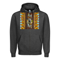 Charcoal Heather Western Hampshire Sheep Mom Zipper Hoodie - LillyAllenDesigns