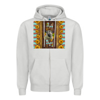 Dove Grey Western Hampshire Sheep Mom Zipper Hoodie - LillyAllenDesigns