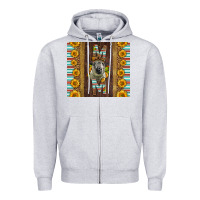 Heather Grey Western Hampshire Sheep Mom Zipper Hoodie - LillyAllenDesigns