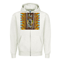 Oatmeal Heather Western Hampshire Sheep Mom Zipper Hoodie - LillyAllenDesigns