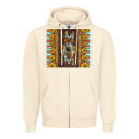 Sandshell Western Hampshire Sheep Mom Zipper Hoodie - LillyAllenDesigns