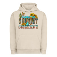 Raised On Country And Sunshine Urban Hoodie | Teevron